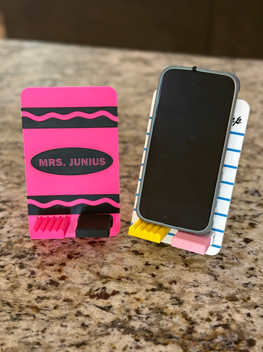 Made by Mike: CUSTOM Crayon Phone Holder