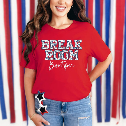 Americana Break Room Boutique CUSTOM Graphic