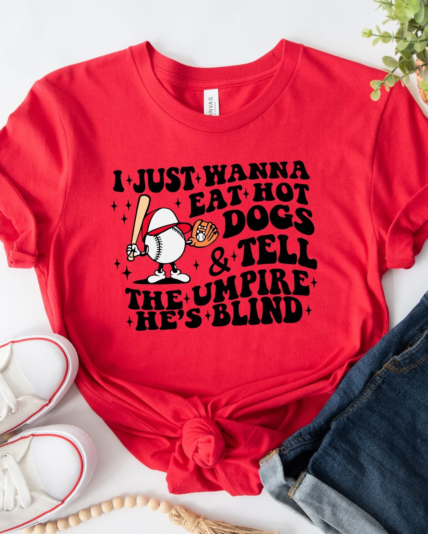 Eat Hot Dogs CUSTOM Graphic