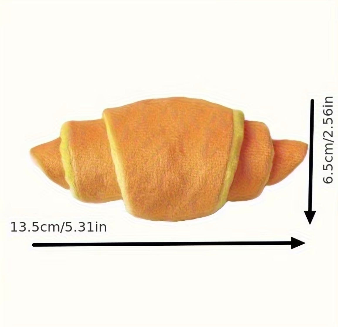 Snuffle Roll up Croissant Treat Hider Dog Toy