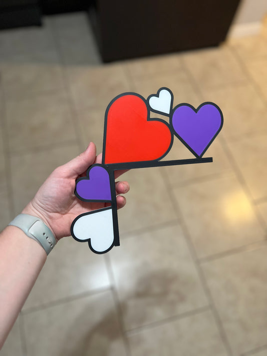 Made by Mike: Valentine Heart Door Frame 3D Printed
