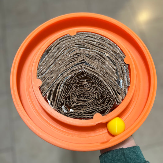 Made by Mike: 3D Printed Ultimate Cat Play and Scratch Toy
