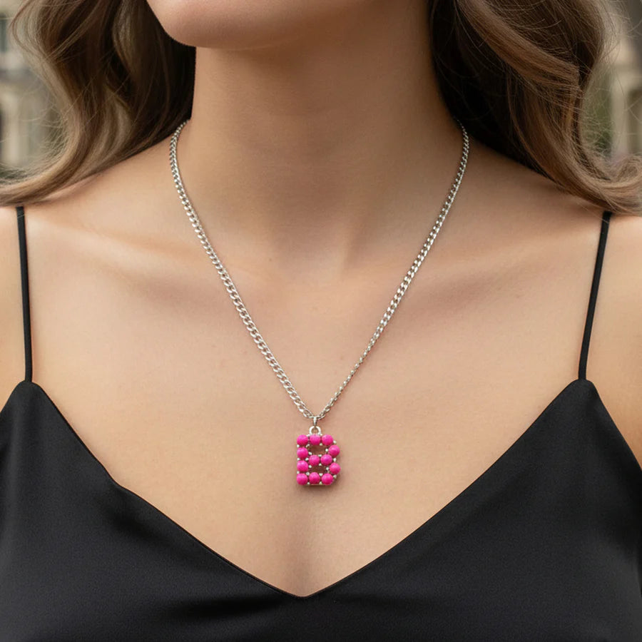 DOORBUSTER Squash Blossom Initial Necklace - 2 Colors!