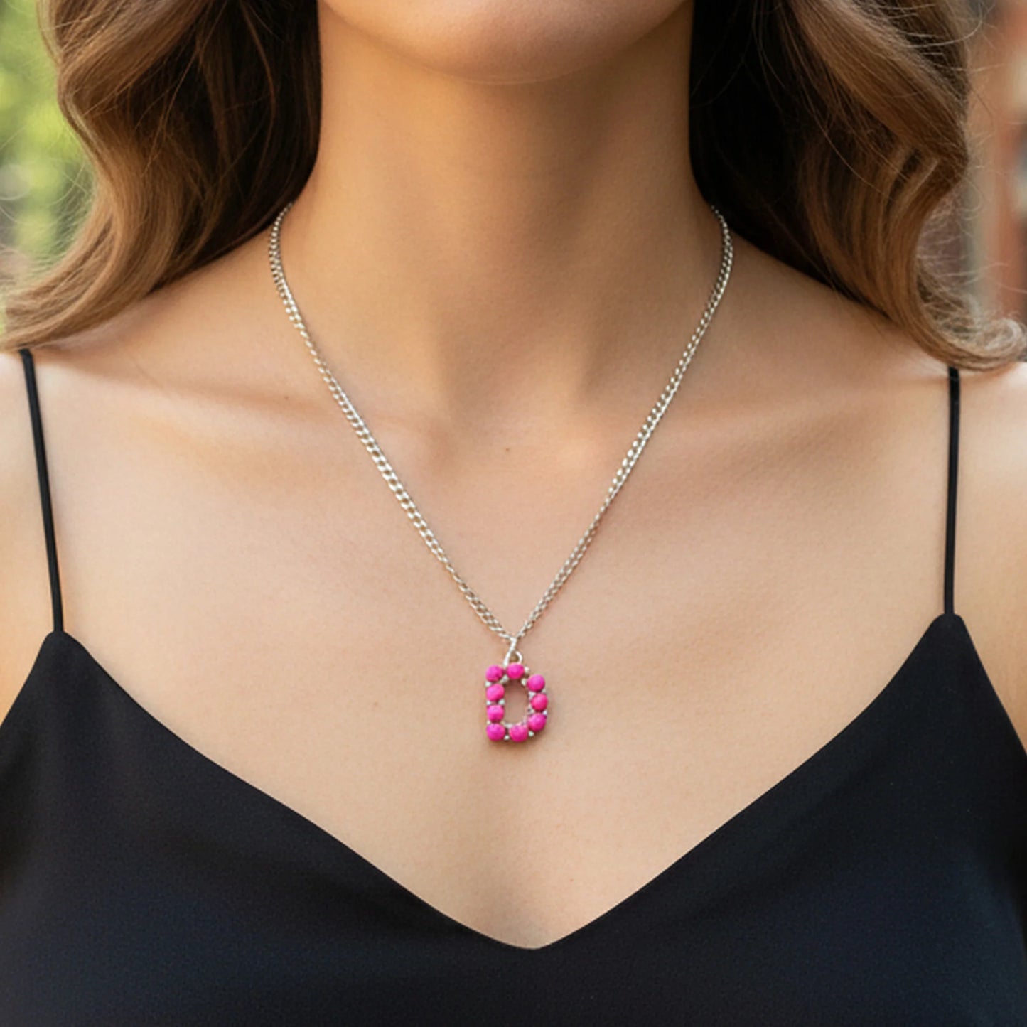 DOORBUSTER Squash Blossom Initial Necklace - 2 Colors!