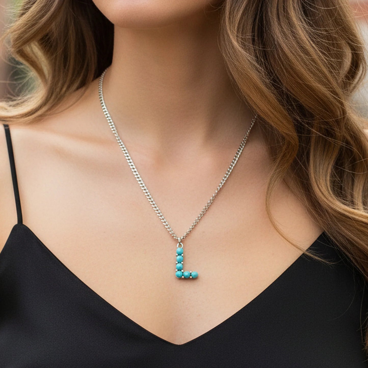 DOORBUSTER Squash Blossom Initial Necklace - 2 Colors!