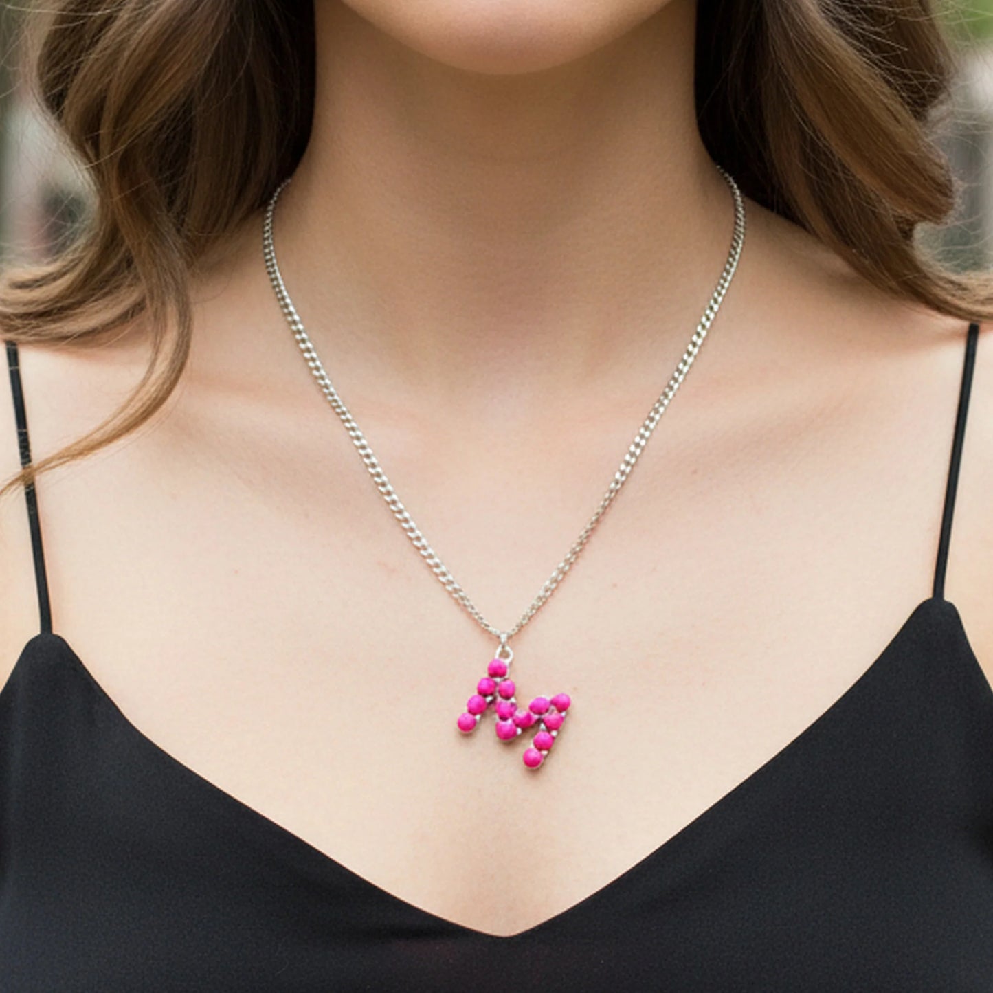 DOORBUSTER Squash Blossom Initial Necklace - 2 Colors!
