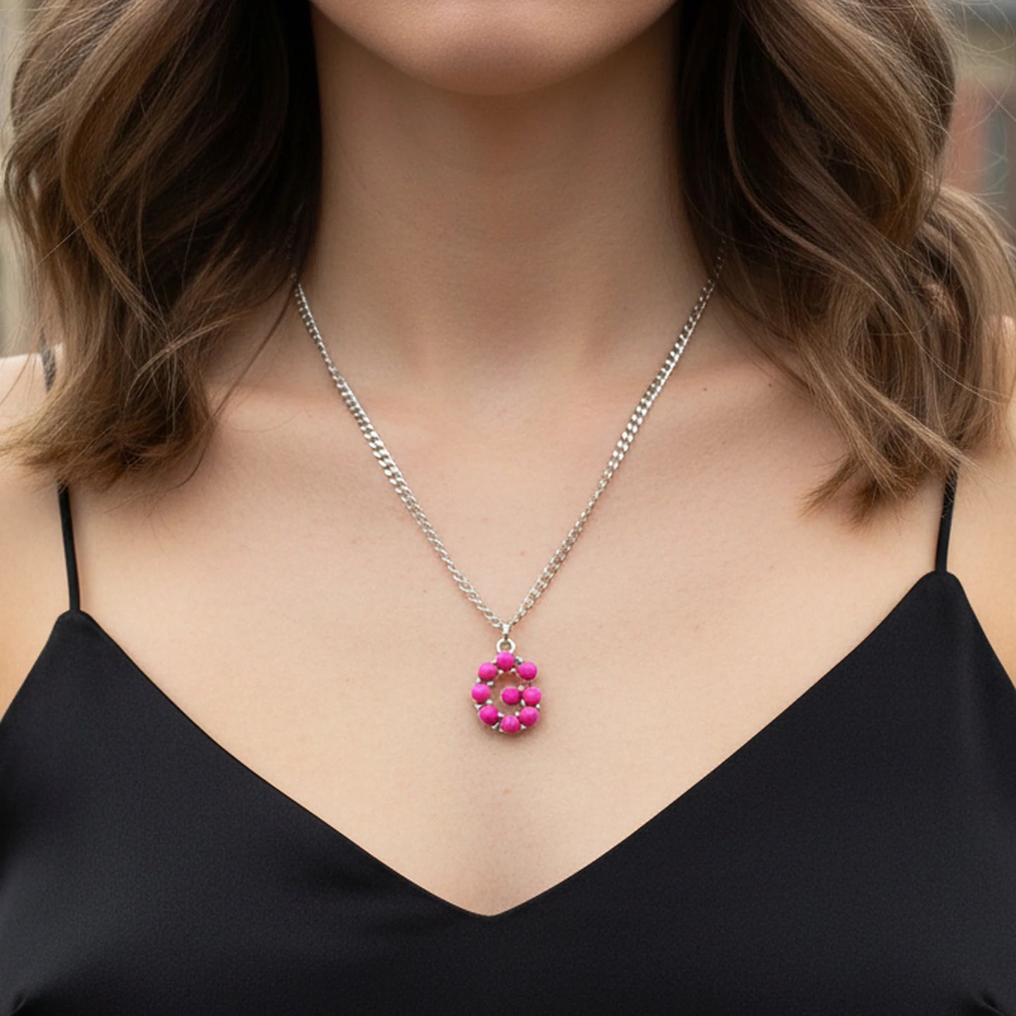 DOORBUSTER Squash Blossom Initial Necklace - 2 Colors!