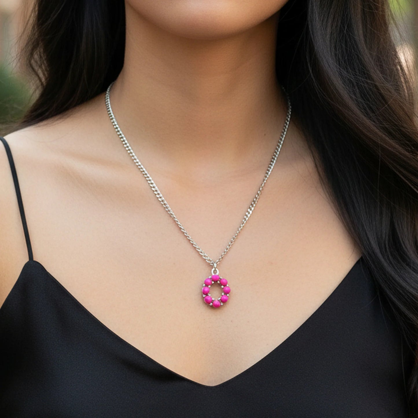 DOORBUSTER Squash Blossom Initial Necklace - 2 Colors!