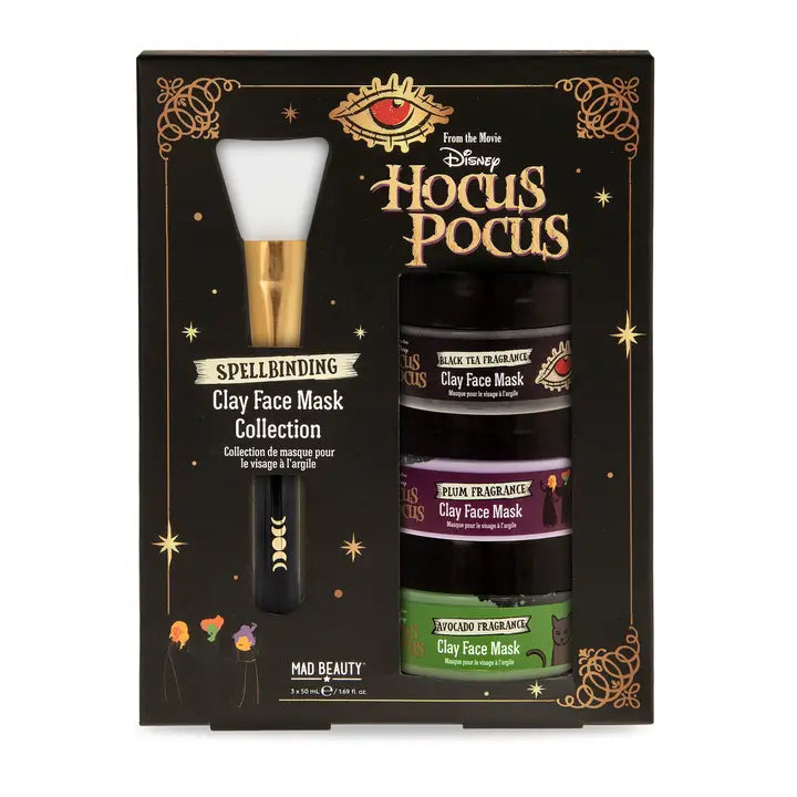 PREORDER Mad Beauty x Hocus Pocus Clay Face Mask Set