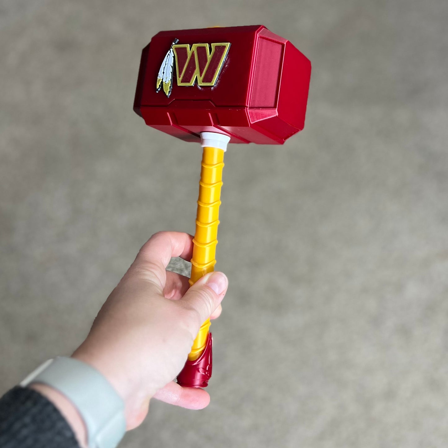 Made by Mike: Team Hammer 3D Printed