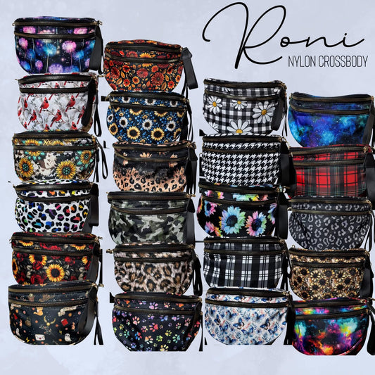 Roni Nylon Crossbody - 21 Prints!