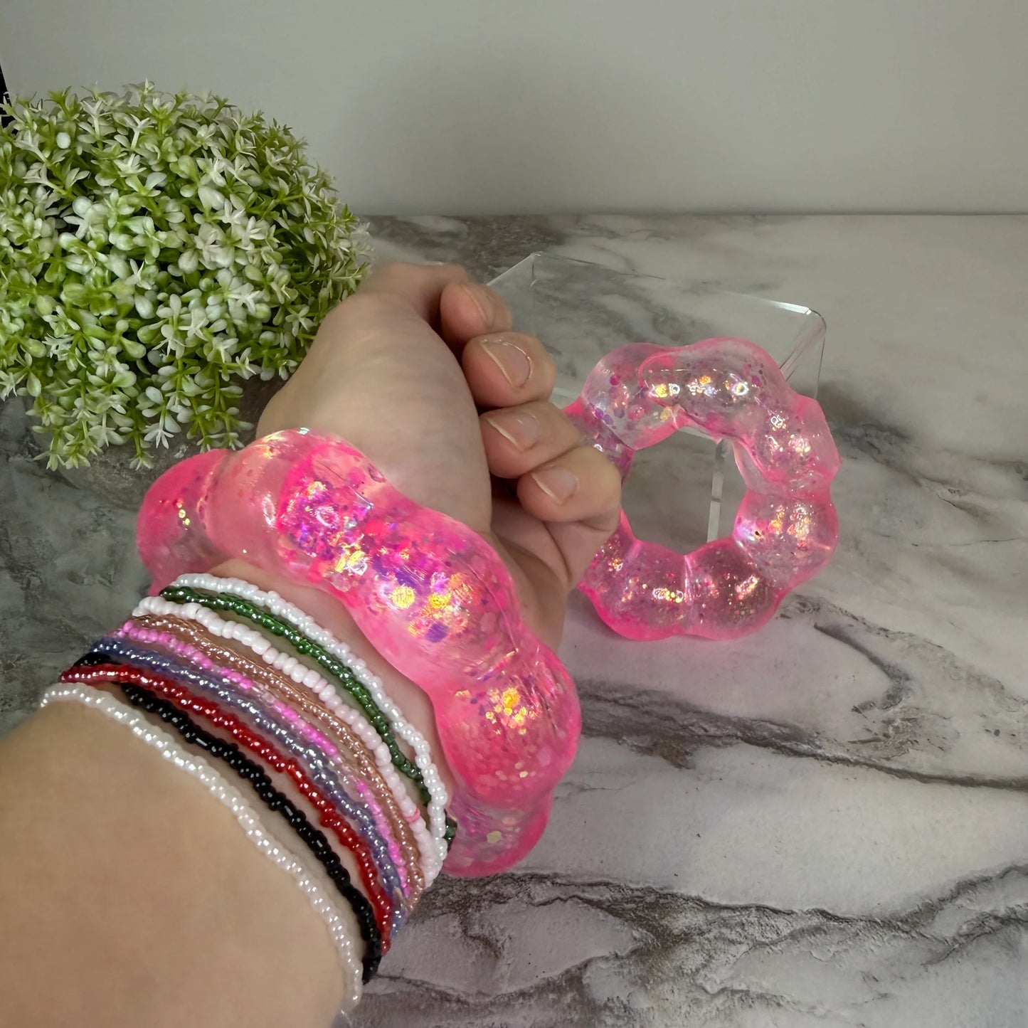 Glitter Gel Bracelet Squishy RTS