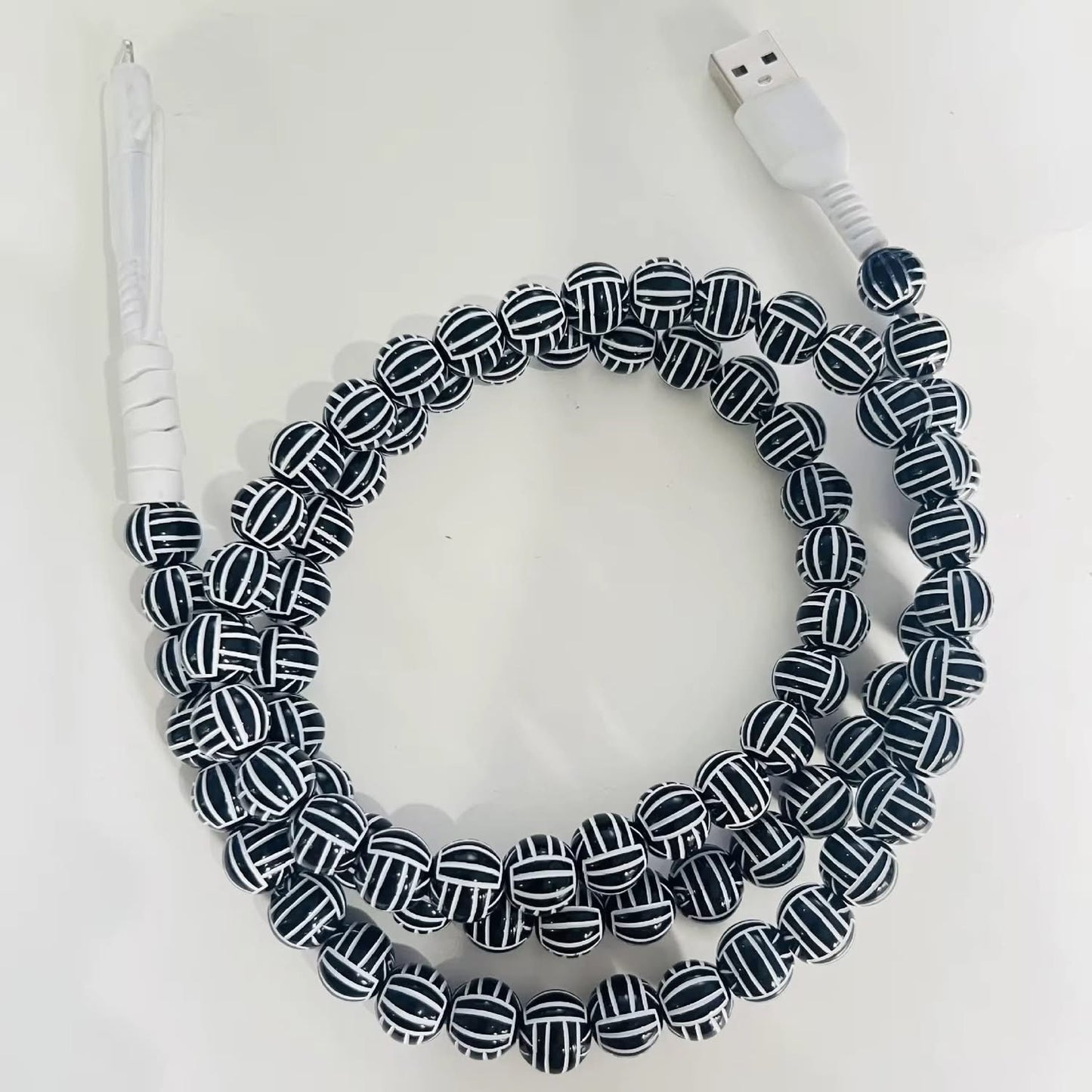 PREORDER Sport Ball Beaded Charger 2-in-1 - 7 sports!