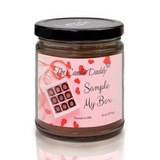 Sample My Box - Valentine's Chocolate Scented - 6oz Candle
