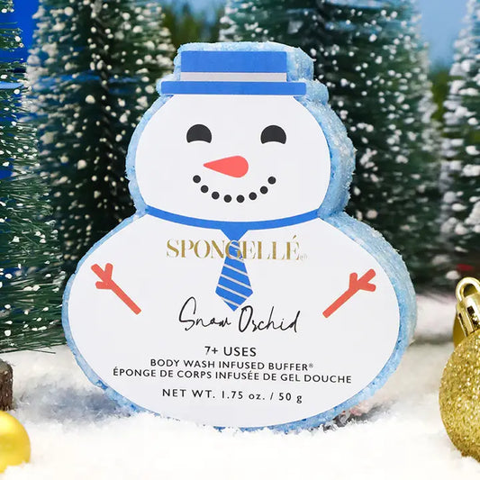 Snowman Holiday Spongelle Buffer PREORDER