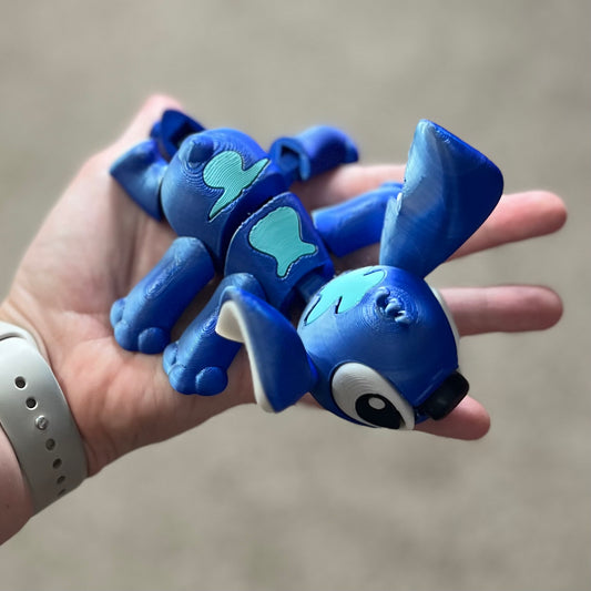 Made by MIke: Blue Alien Fidget