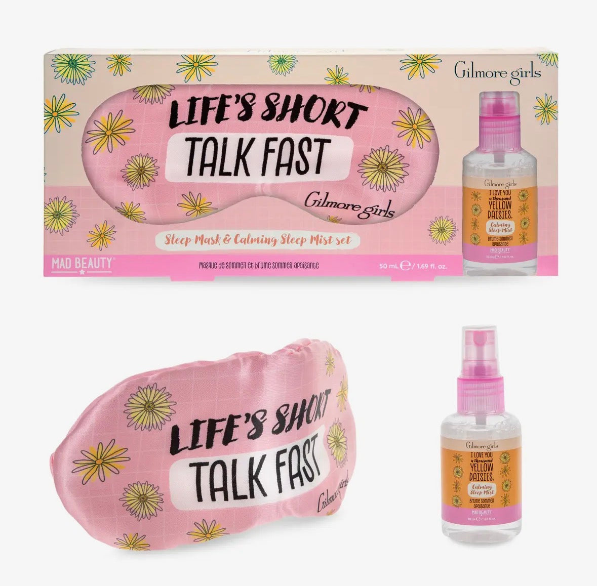 Gilmore GIrls Sleep Mask & Pillow Mist Set- PREORDER - Mad Beauty