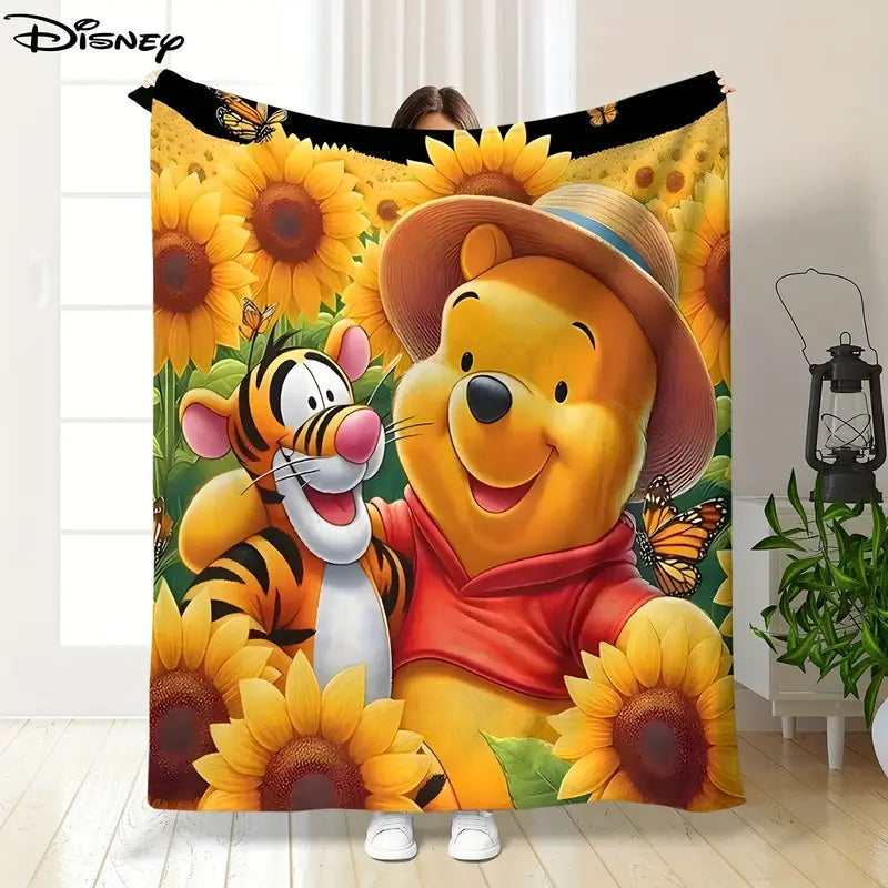 Bear & Tiger Fleece Blanket