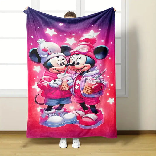 Mouse Boba Fleece Blanket