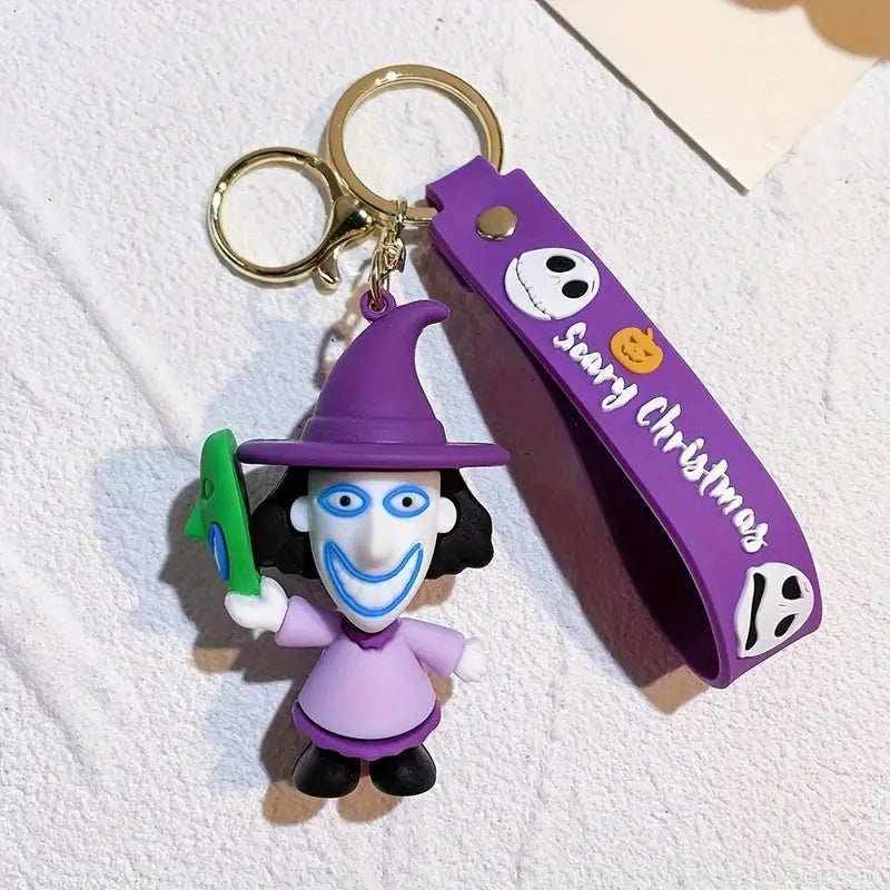 Scary Christmas Character Keychain - 9 Options!