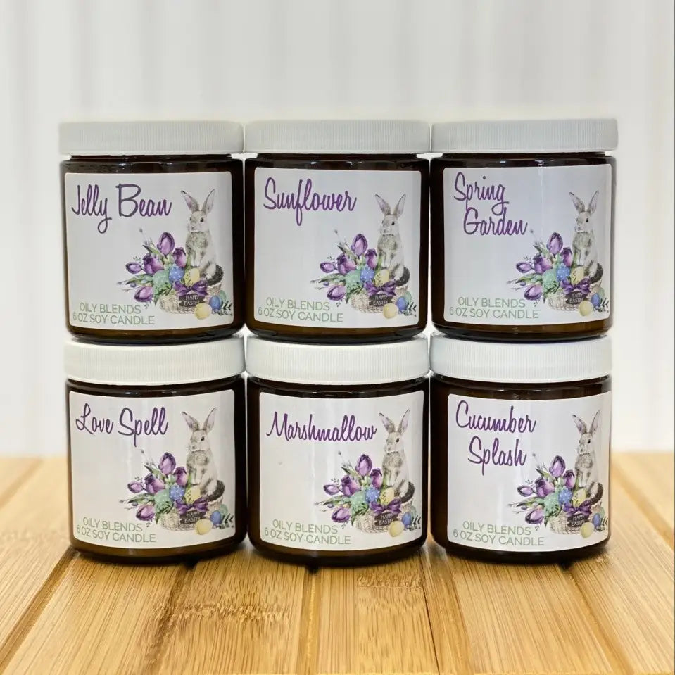 Easter Soy Wax Candles - 25 Hour Burn Time