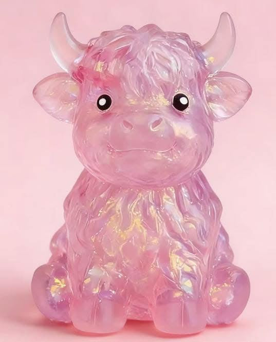 RTS Viral Highland Cow Squishy