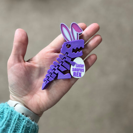Made by Mike: Flexi Easter Bunny Dinosaur