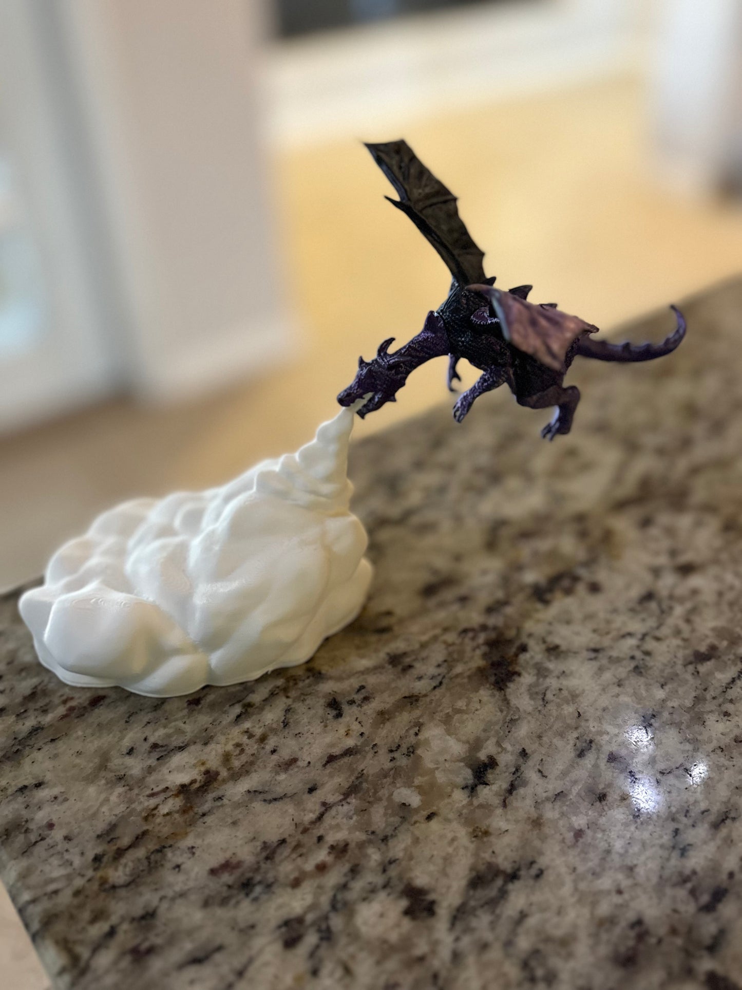 Made by Mike: Hovering Fire Breathing Dragon Light