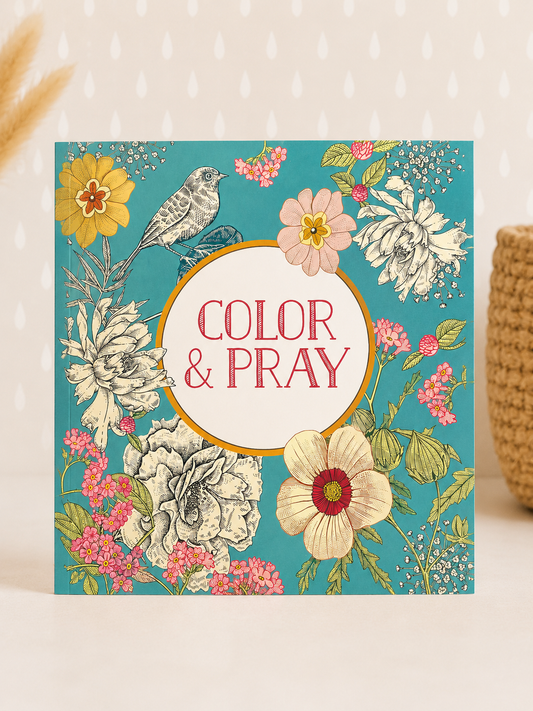 Color & Pray Devotional Coloring Book