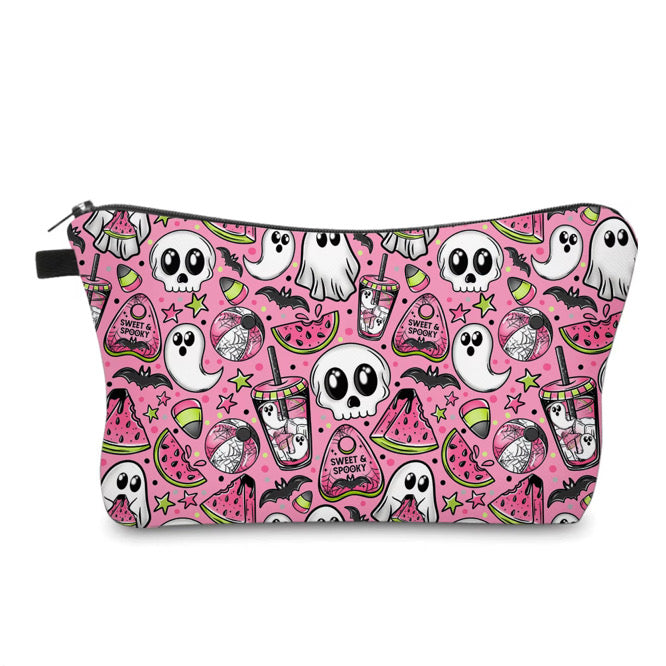 Pouch - Halloween Fall, Watermelon Ghosts