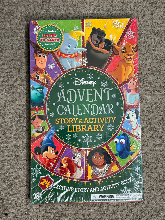 Disney 24 Story & Activity Book Advent Calendar