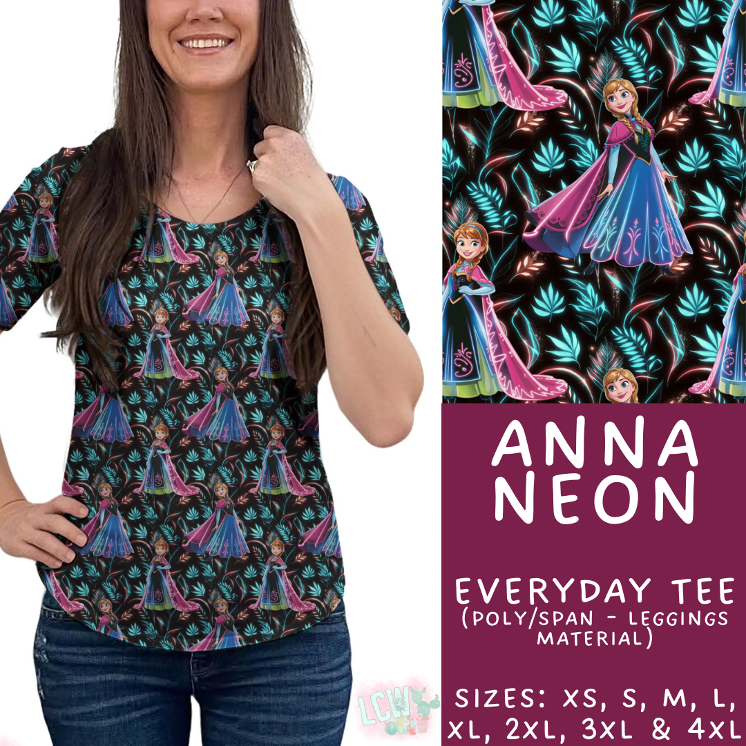 Neon Anna  Every Day Tee - PREORDER Batch #487 - ETA Mid-April