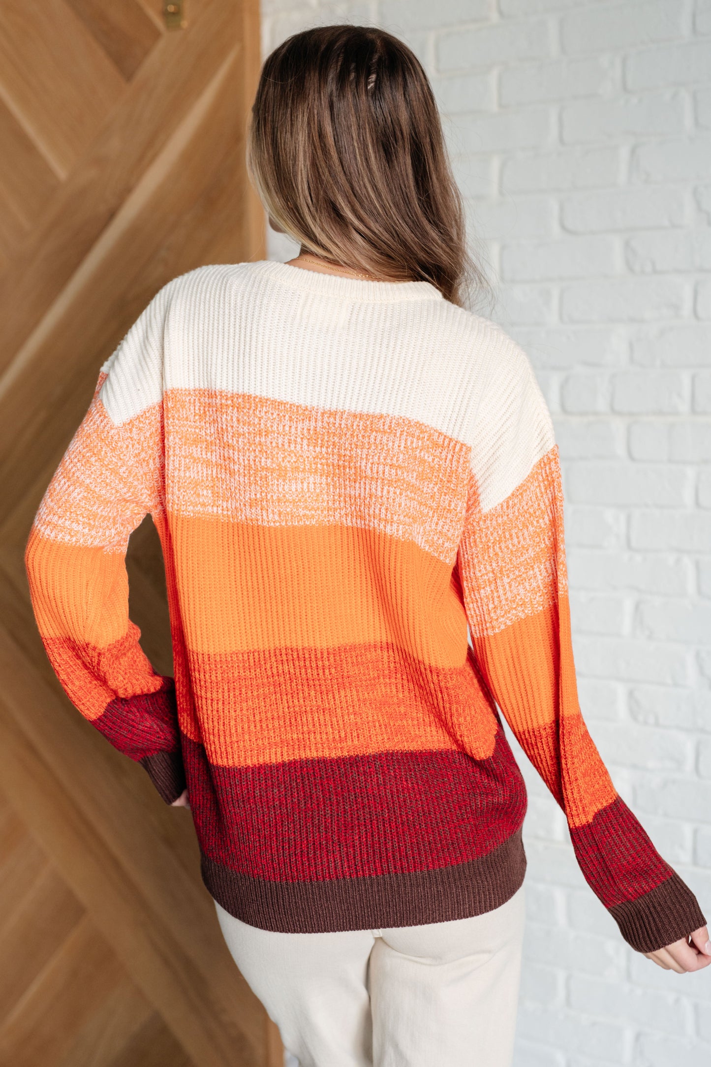 DOORBUSTER All Too Well Color Block Sweater