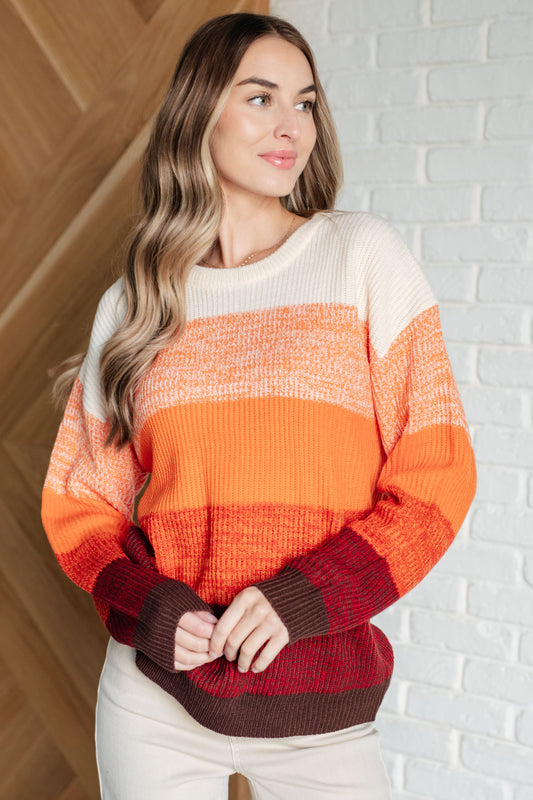 DOORBUSTER All Too Well Color Block Sweater