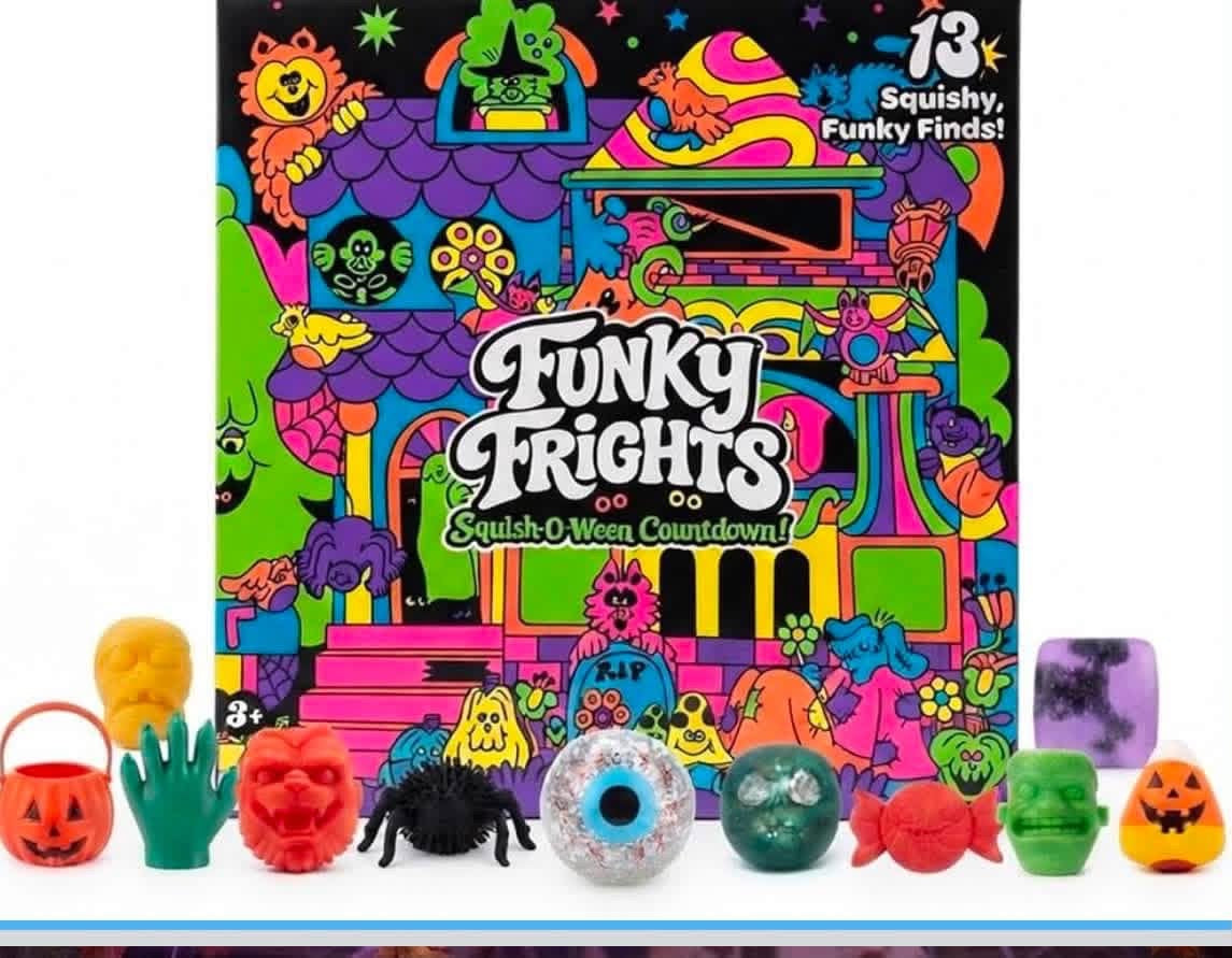PREORDER Halloween Squishy Advent Calendar - 13 Spooky Squishies Inside!