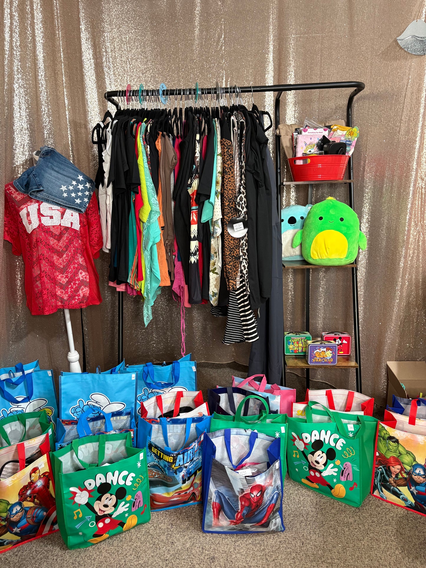 Clothing Stuffed Bags