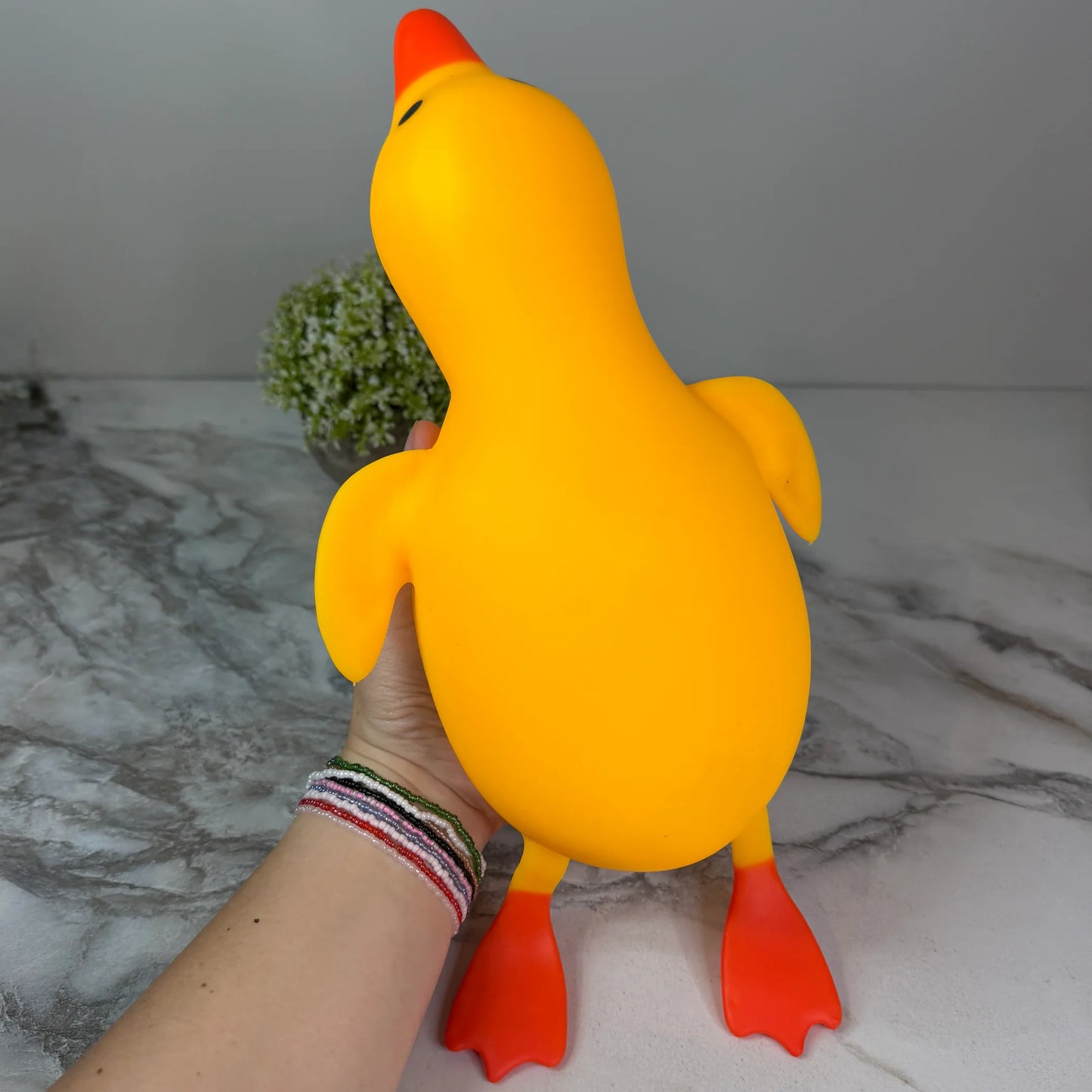 Preorder Squishy Toy - Laying Down Duck, Jumbo