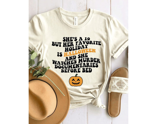 She’s a 10 Halloween CUSTOM Graphic