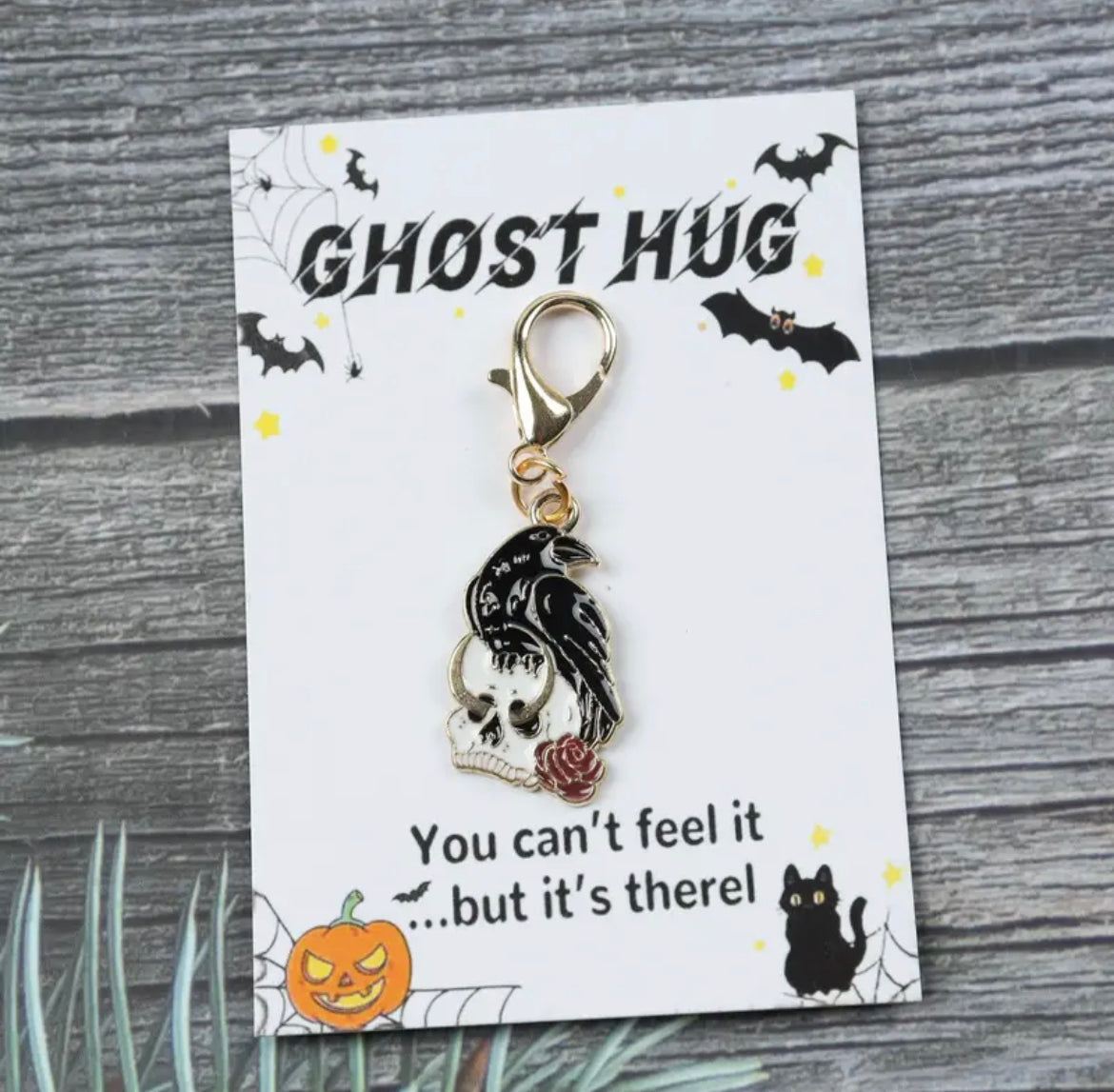 Ghost Hug Keychain