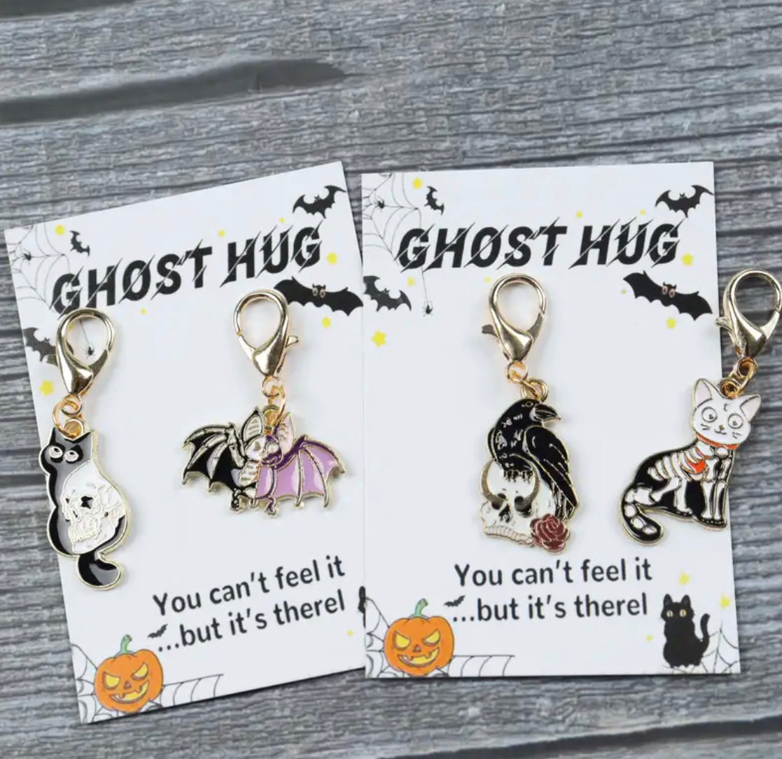 Ghost Hug Keychain