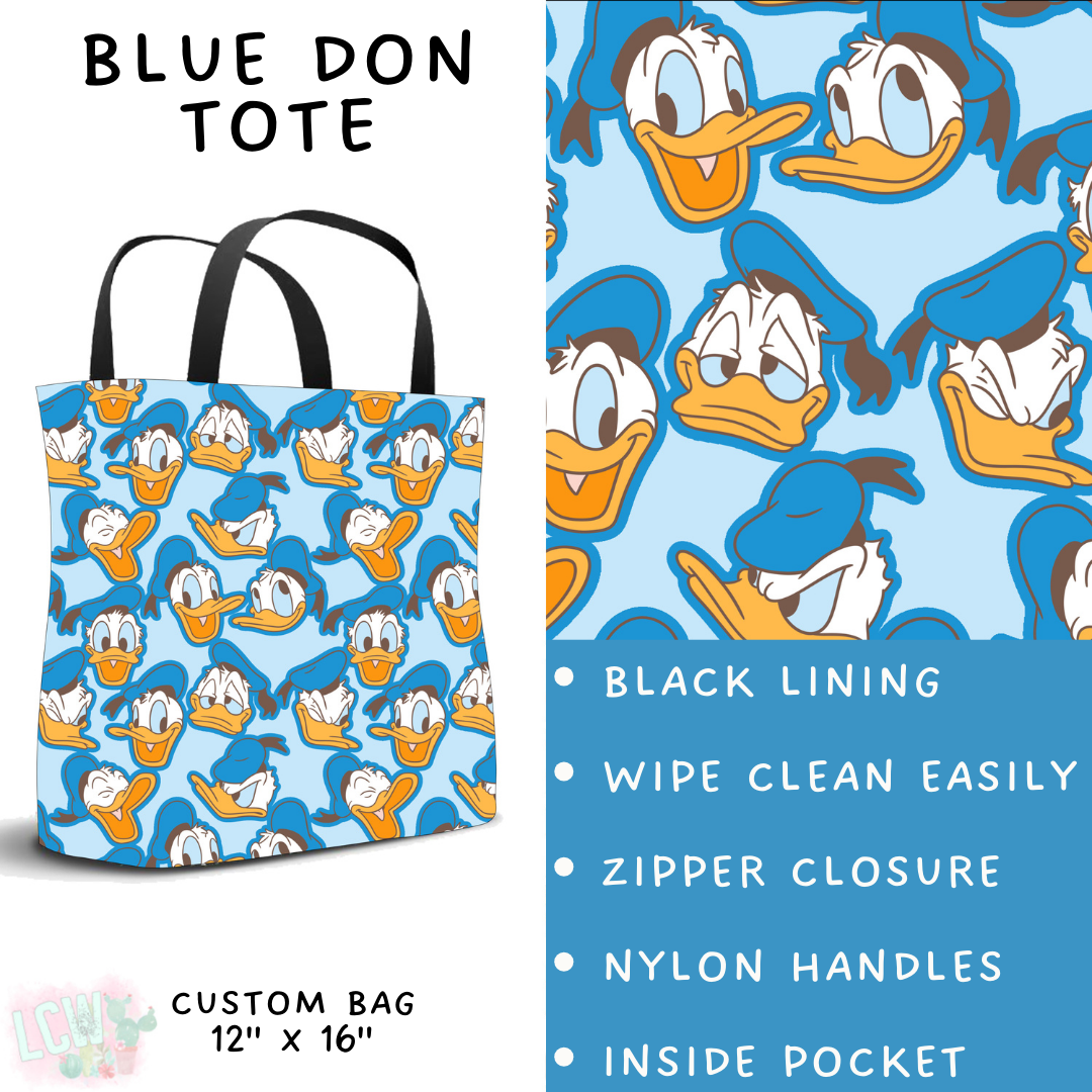 Blue Don Tote - PREORDER Batch #482 - ETA Early April