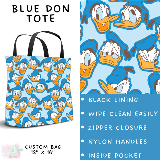 Blue Don Tote - PREORDER Batch #482 - ETA Early April