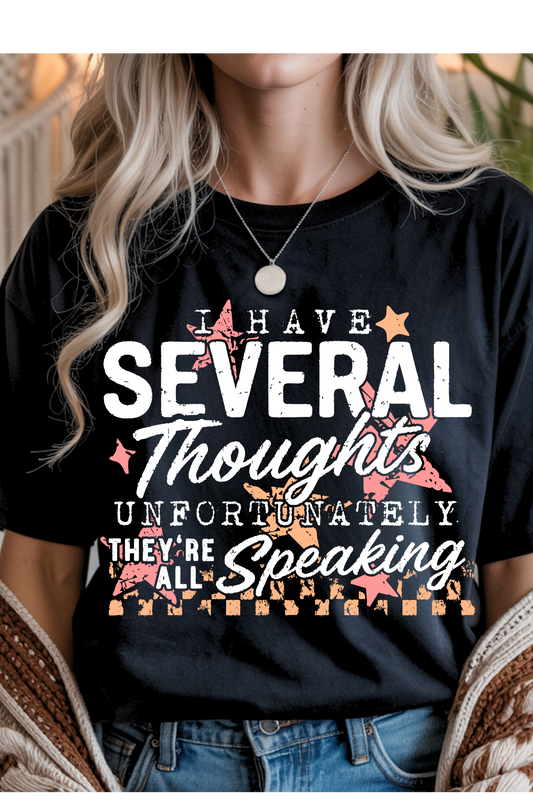 Several Thoughts Graphic Tee