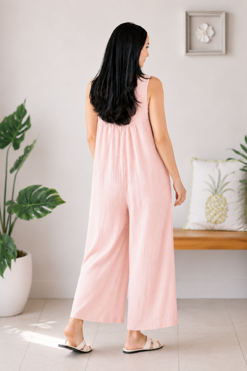 Blushin’ Around Jumpsuit
