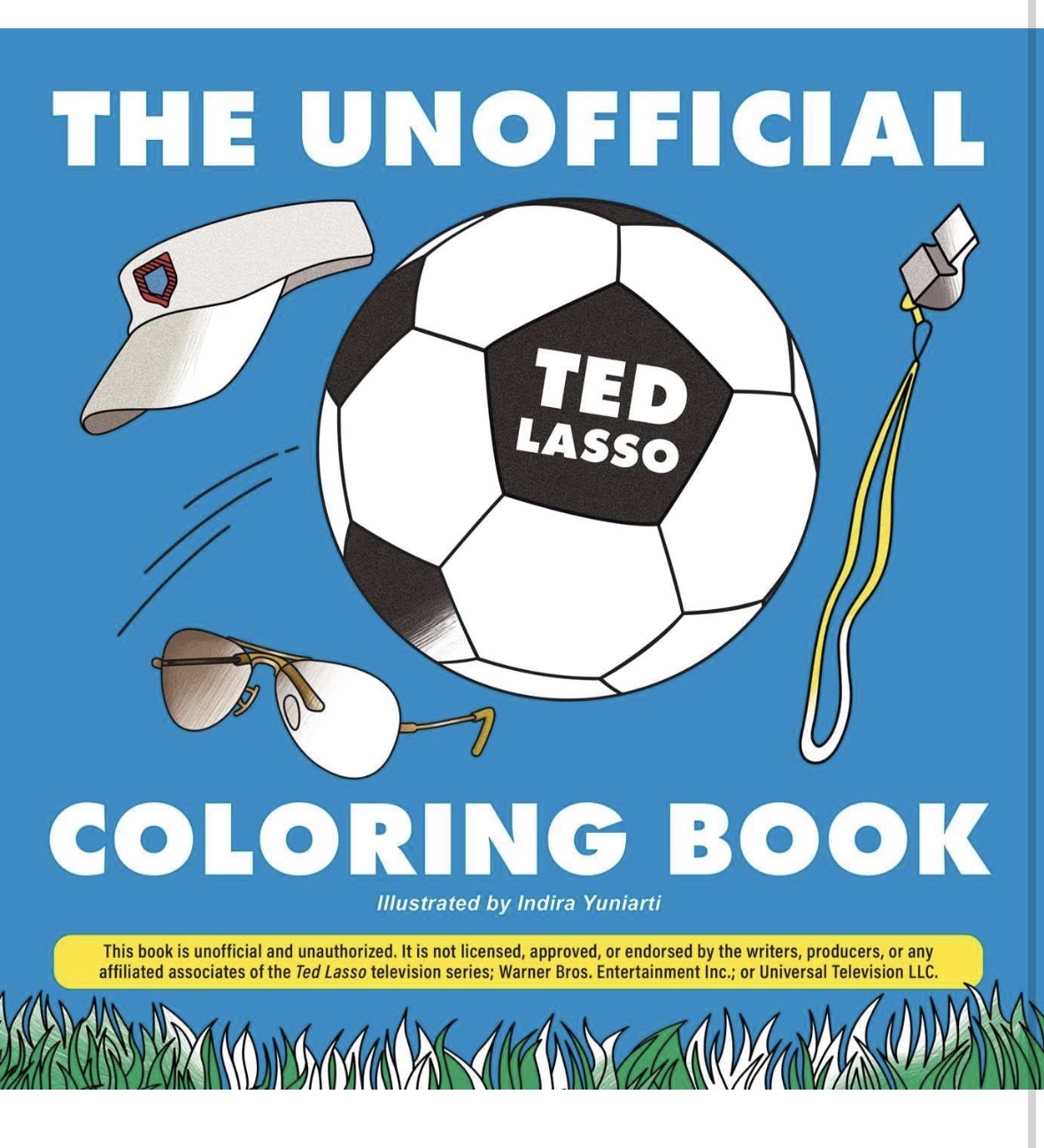 The Unofficial Ted Lasso Coloring Book