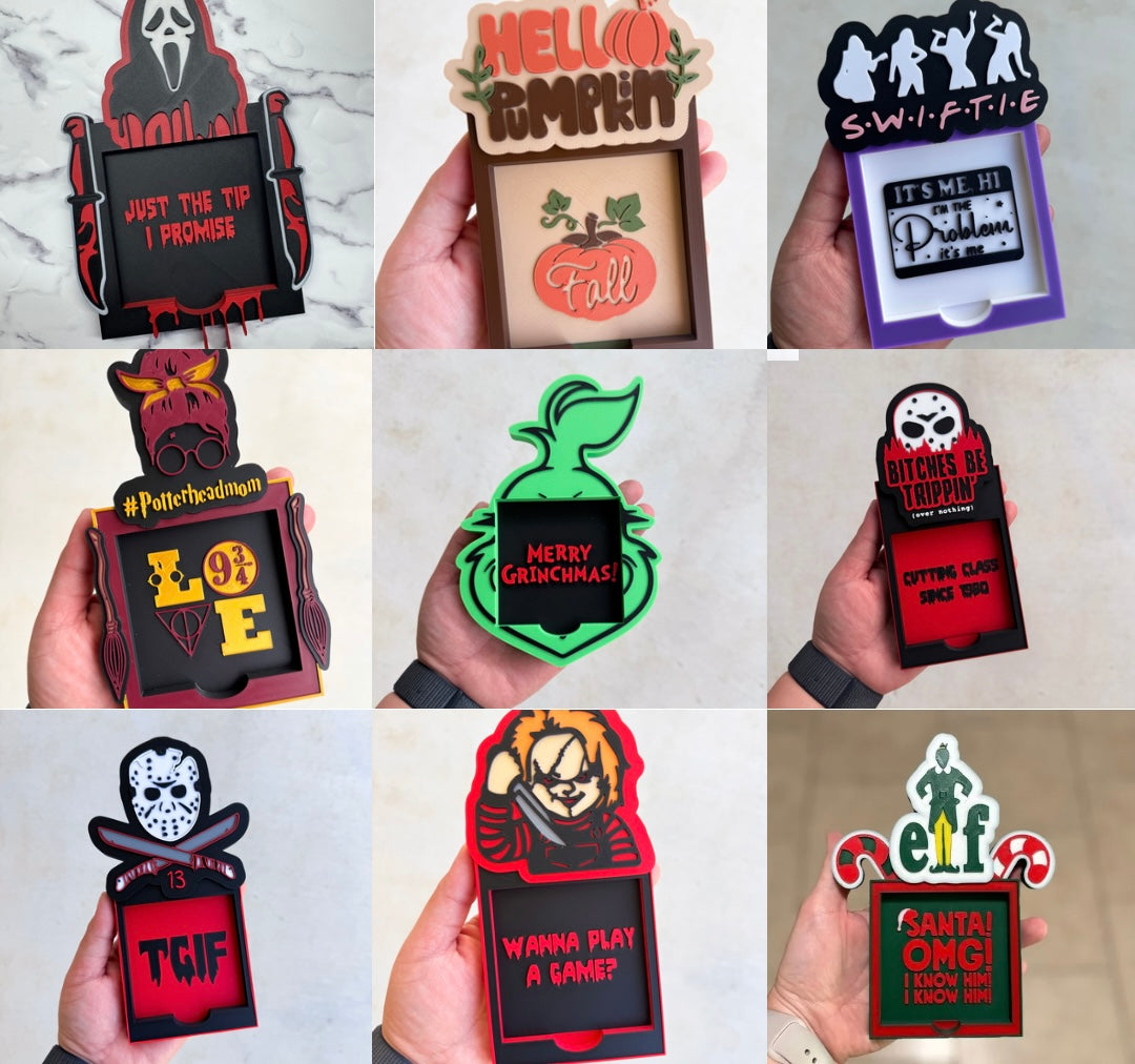 Made by Mike: Sticky Note Holders - 22 Options!!!