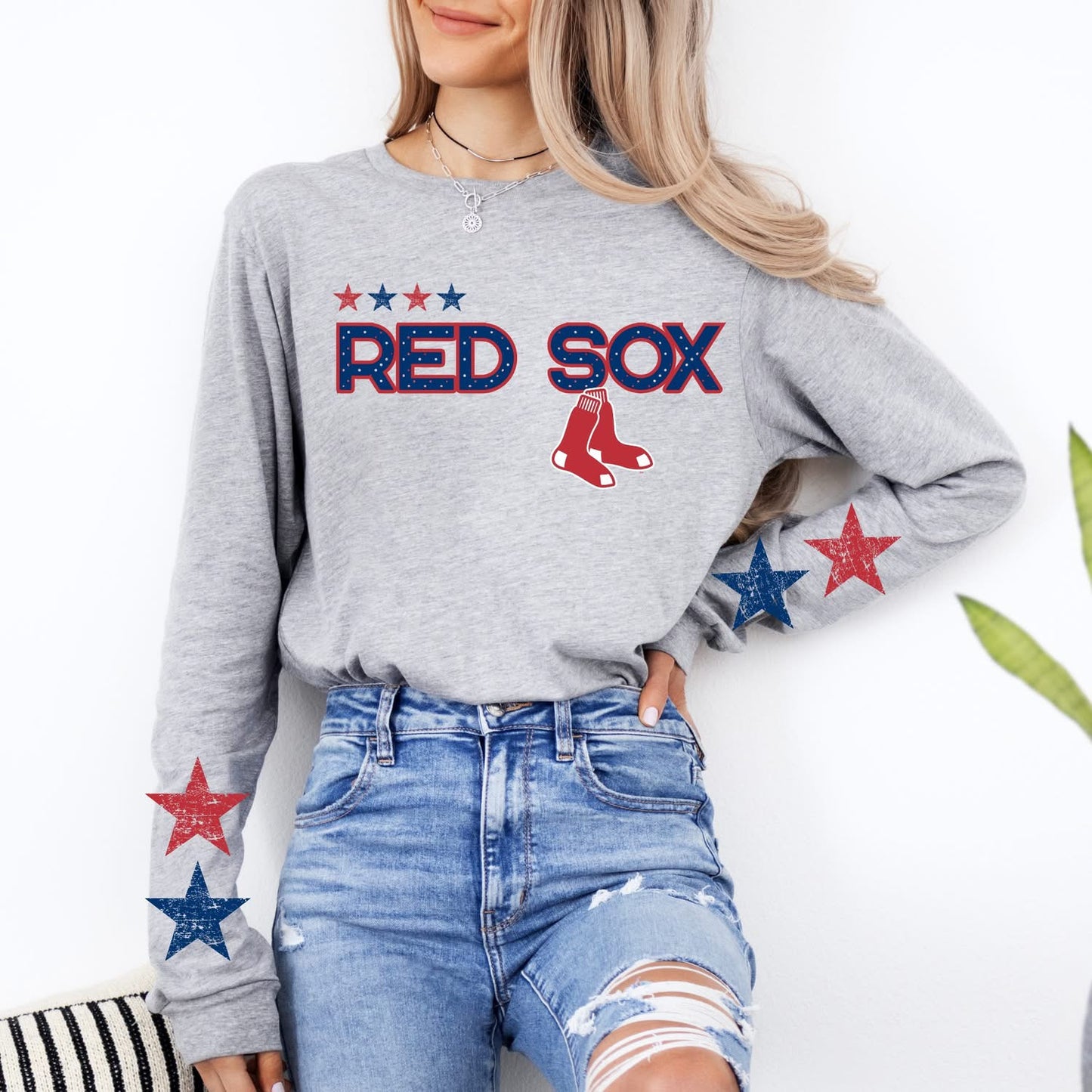 Baseball Star Sleeve CUSTOM Graphic - ANY Pro Team!