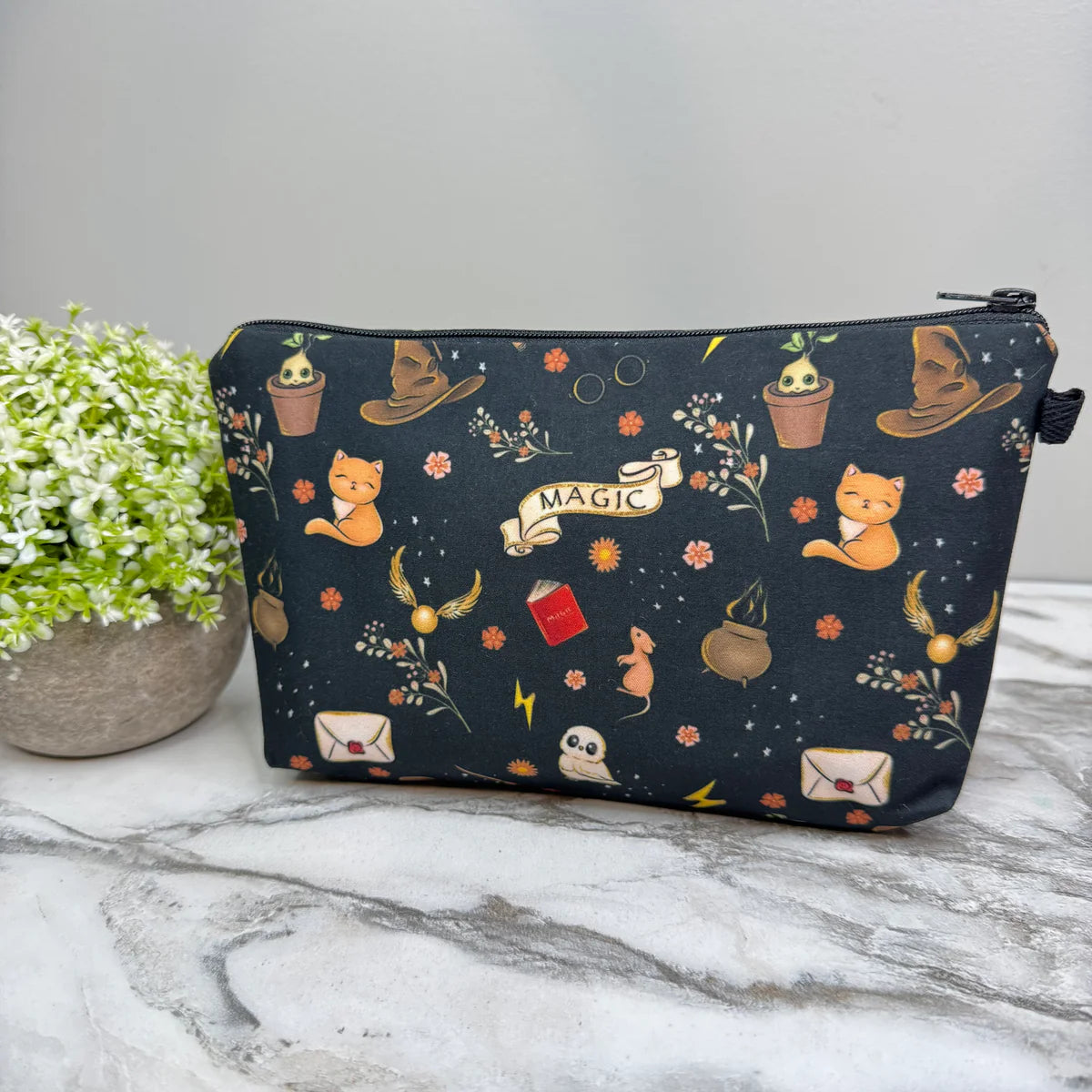 Magic Black Background Pouch