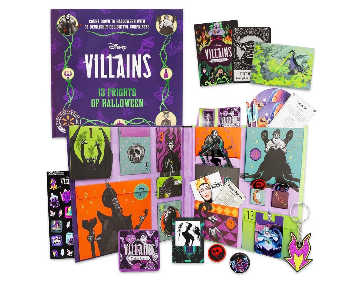13 Frights of Halloween - Disney Villains 13 Day Halloween Advent Calendar