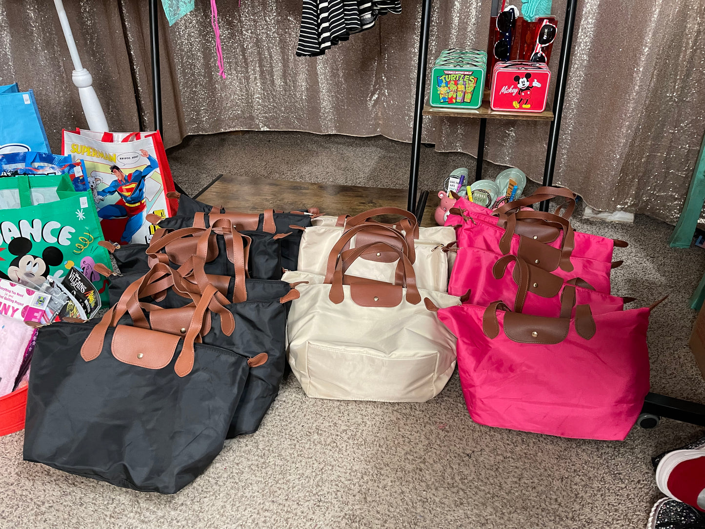 Lucky 7 Stuffed Pick a Piece Totes